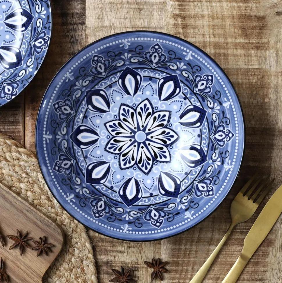 Misa ceramiczna Oriental Blue 21 cm