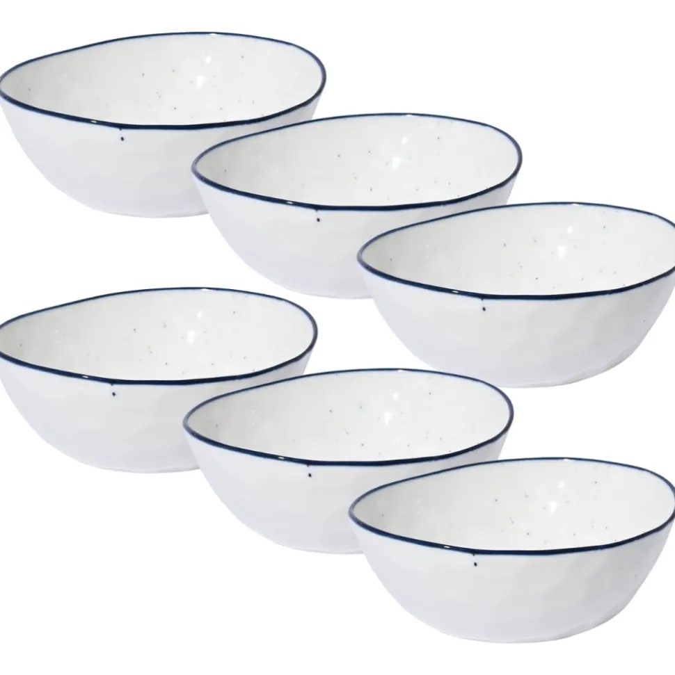 Miseczki porcelanowe 12 cm 6 szt. Pebbles