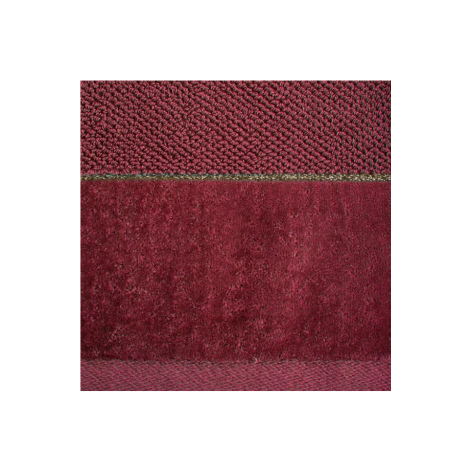 Mięsisty ręcznik do rąk ARIA bordo 30x50 cm