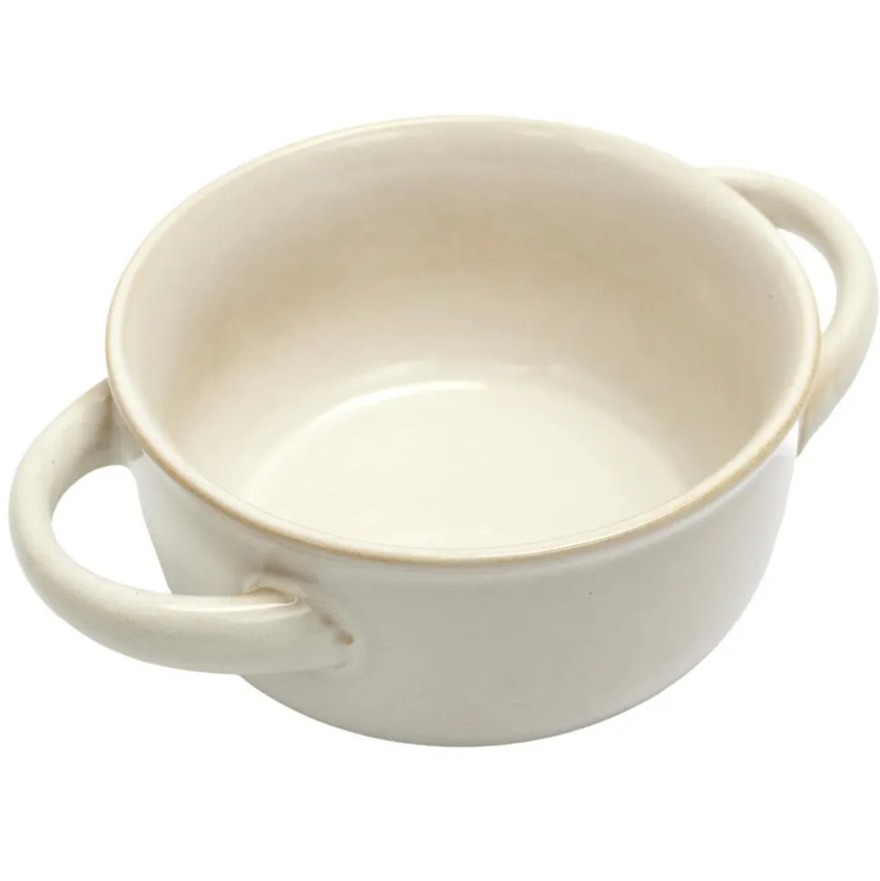 Miska ceramiczna do zupy Luna kremowa