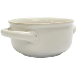 Miska ceramiczna do zupy Luna kremowa