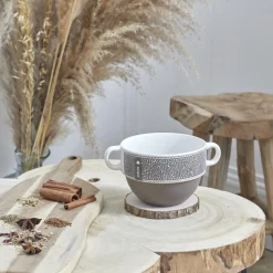 Miska na zupę Home Duo taupe