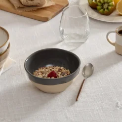 Miska z ceramiki Kate 480 ml szara
