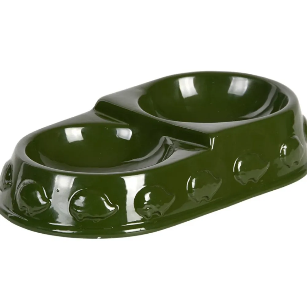 Miska dla jeża podwójna 22x12x4,5 cm * Esschert Design Sale
