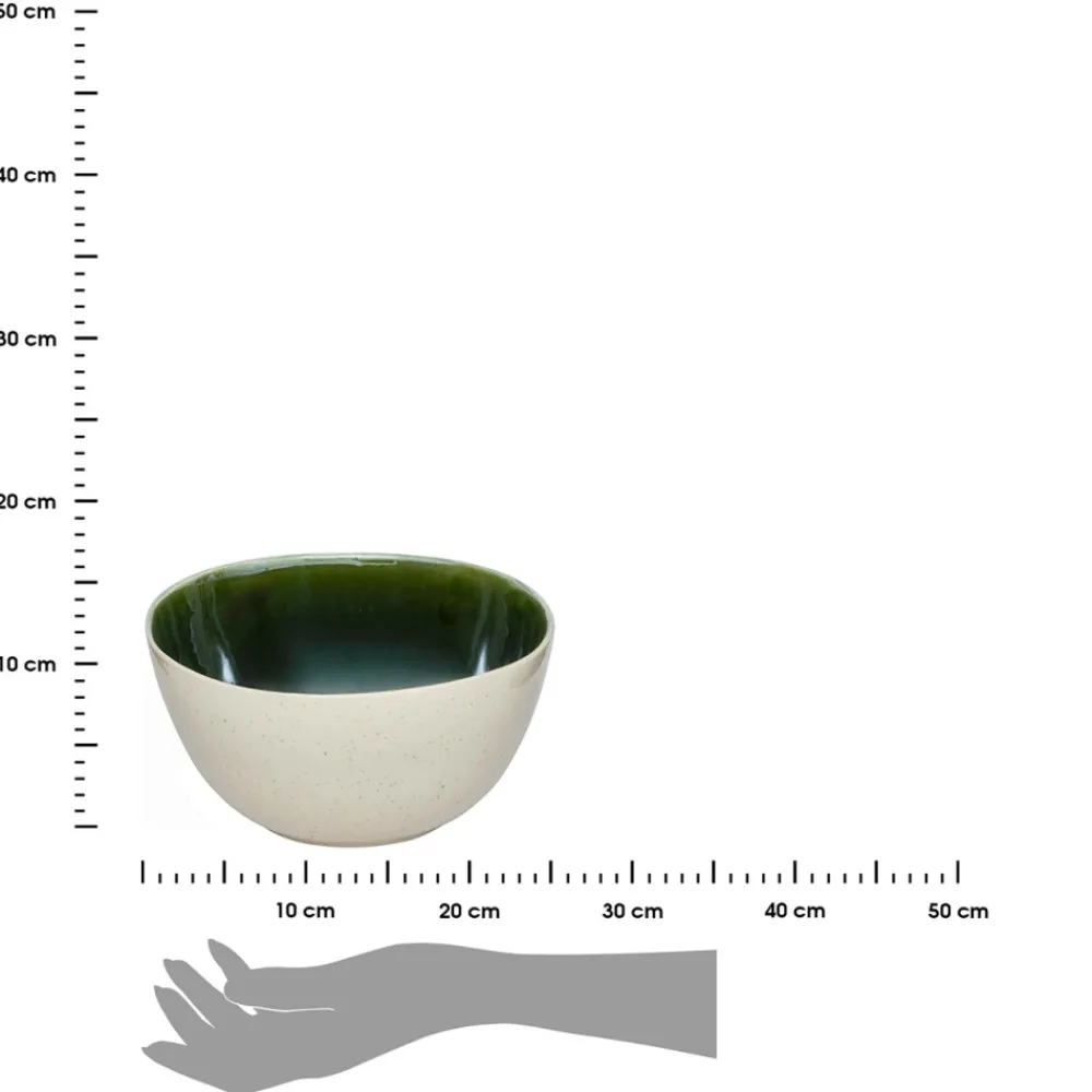 Miska do sałatek 26 cm Wonja zielona * Secret de Gourmet Clearance