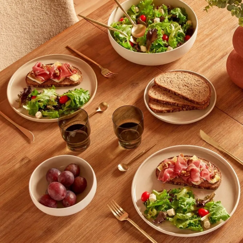 Miska na sałatkę Chiara 27 cm beżowa * Secret de Gourmet Best