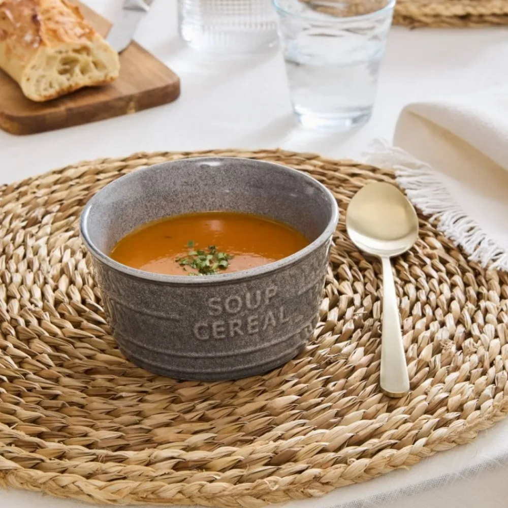 Miska na zupę Cereal 500 ml szara * Secret de Gourmet Outlet