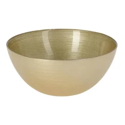 Miska szklana złota na przekąski 21 cm * Siaki Collection Best