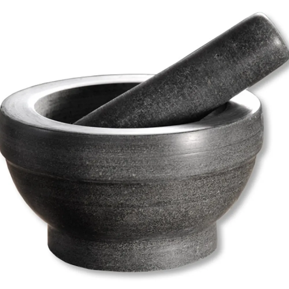 Moździerz granitowy z tłuczkiem 16 cm * Kesper Hot