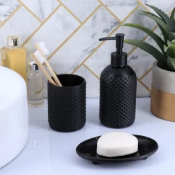 Mydelniczka łazienkowa Cerelle czarna * TENDANCE Discount