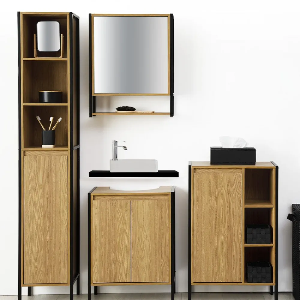 Mydelniczka łazienkowa Natureo Black * 5five Simply Smart Outlet