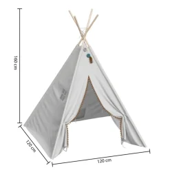 Namiot tipi dla dzieci Wapi beż * Atmosphera Outlet