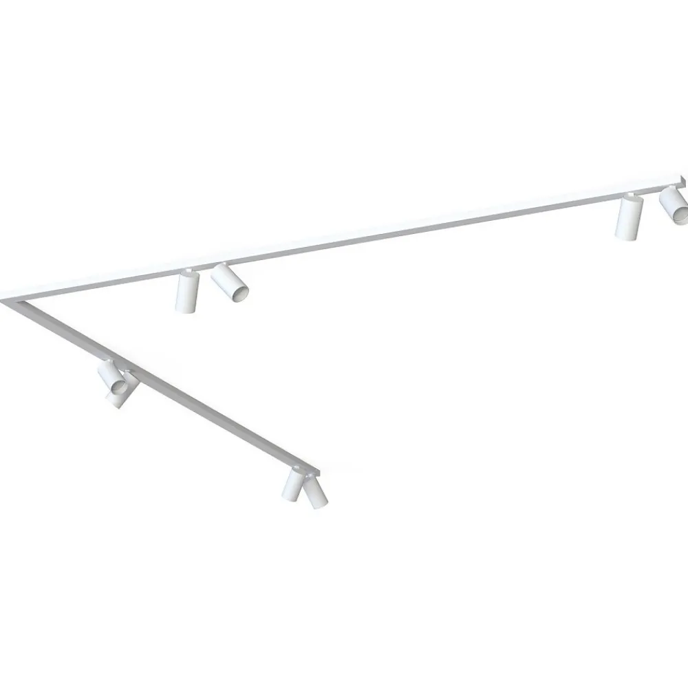 Narożna Lampa Sufitowa Spot MONO Biały 8xGU10 2x2m * Nowodvorski Online