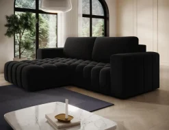 Narożnik z funkcją spania Bonett L Mat Velvet 99