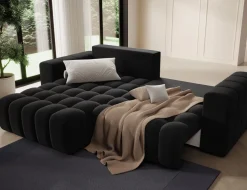 Narożnik z funkcją spania Bonett L Mat Velvet 99