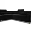 Narożnik Laurence L Mat Velvet 99 czarny * Eltap New