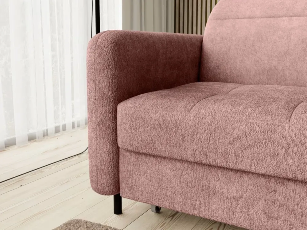 Narożnik z funkcją spania Gomsi P Touch 24 różowy * Eltap