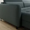 Narożnik z funkcją spania Gomsi L Manhattan 38 ciemnooliwkowy * Eltap Outlet