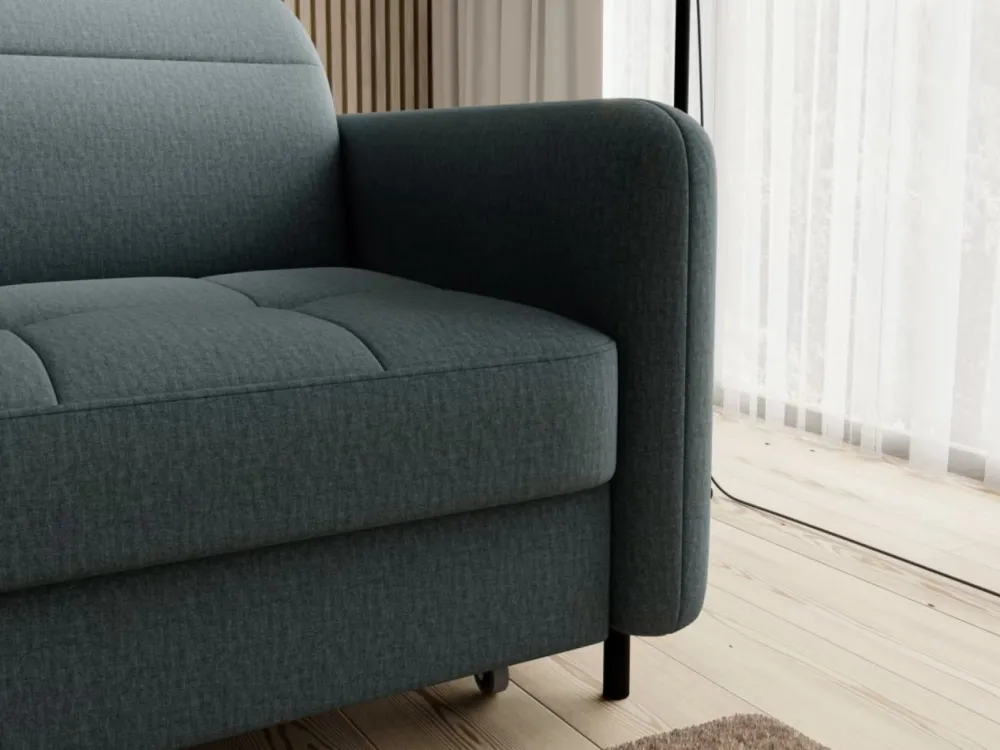 Narożnik z funkcją spania Gomsi L Manhattan 38 ciemnooliwkowy * Eltap Outlet