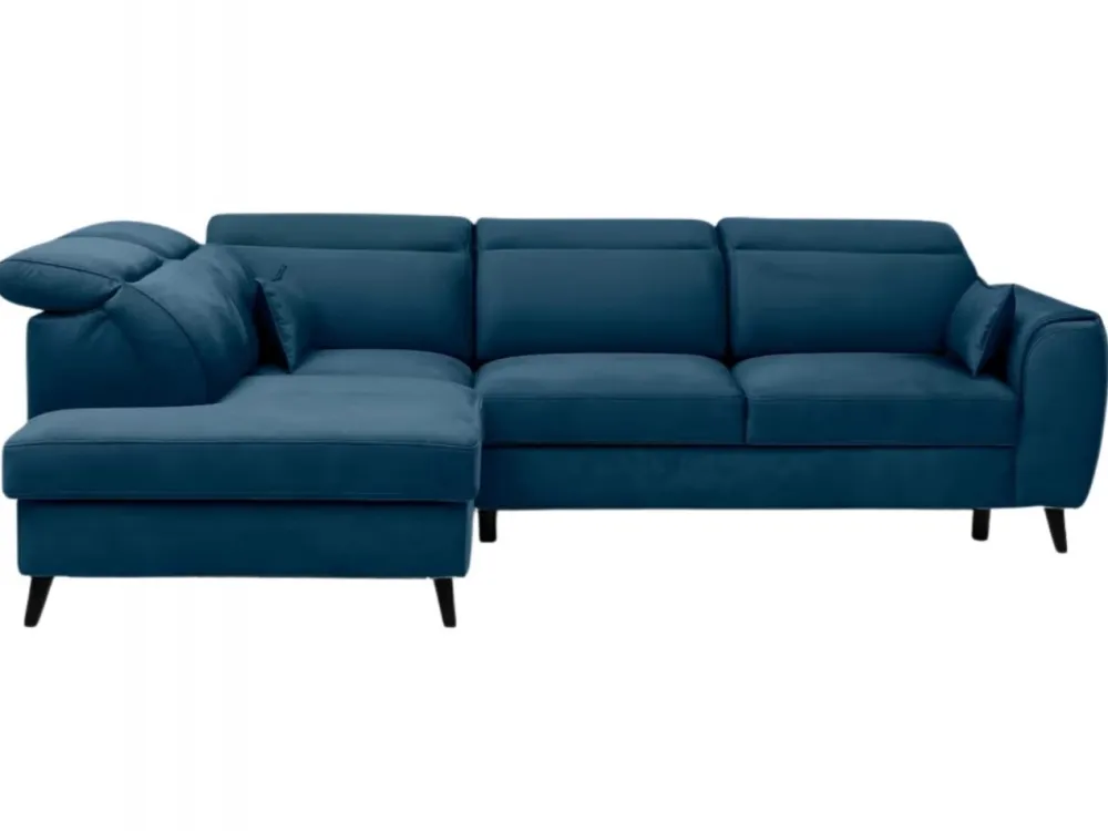 Narożnik z funkcją spania Noble L Nube 40 ciemny niebieski * Eltap Discount
