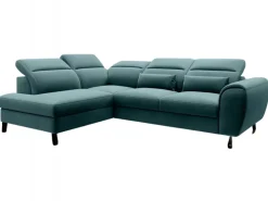 Narożnik z funkcją spania Noble L Velvetmat 38 zielony * Eltap Outlet