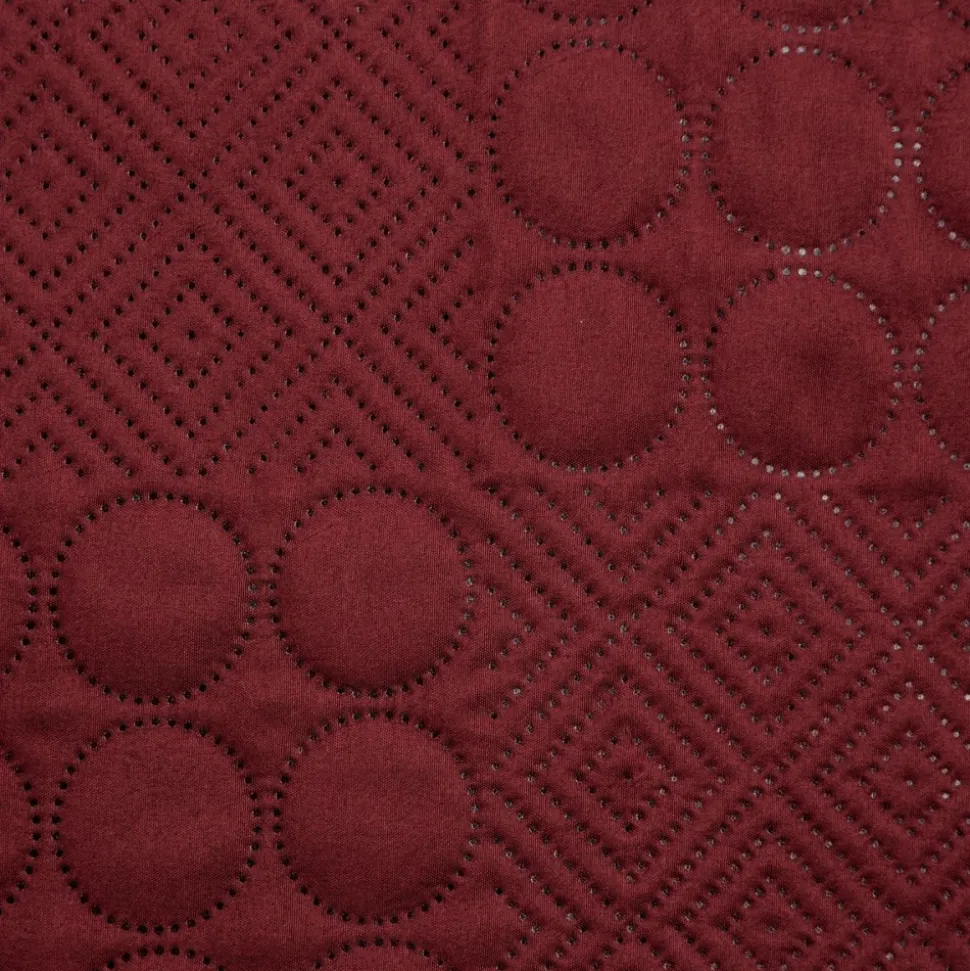 Narzuta BONI/5 220x240 ceglana patchwork