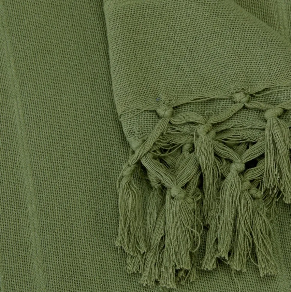 Narzuta na łóżko Anjali 160 x 220 cm khaki