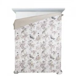 Narzuta POLY 170x210 kwiaty gałązki ptaki