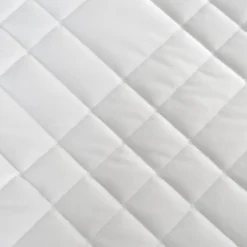 Narzuta welwetowa RIA6 200x220 cm biała