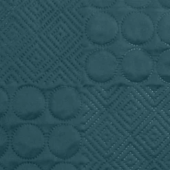 Narzuta BONI/5 220x240 turkusowa patchwork * EUROFIRANY B.B. Choczyńscy Sp.J. Clearance