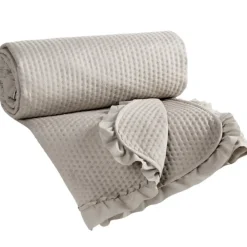 Narzuta FALBANKA 220x240 cm ciemny beż * EUROFIRANY B.B. Choczyńscy Sp.J. Discount