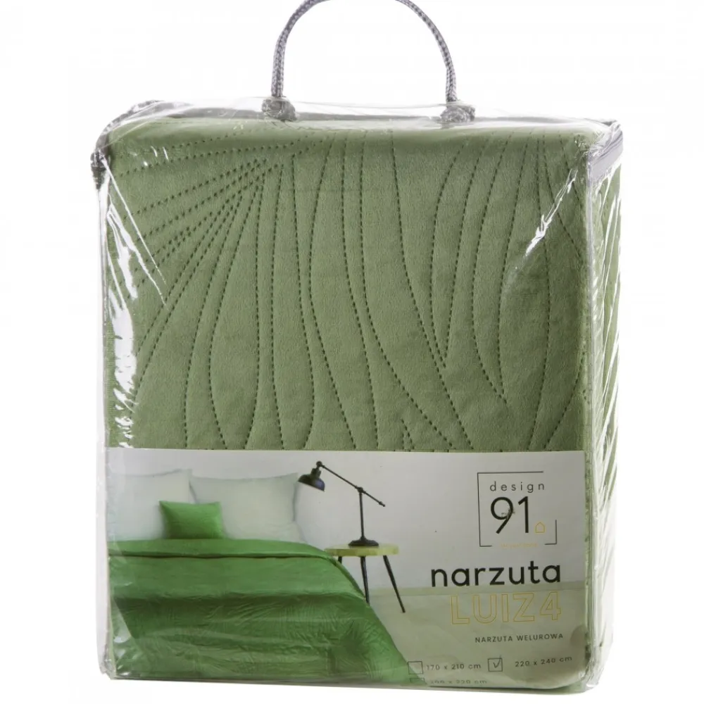 Narzuta LUIZ/4 170x210 j.zielona liście palmy * EUROFIRANY B.B. Choczyńscy Sp.J. Outlet