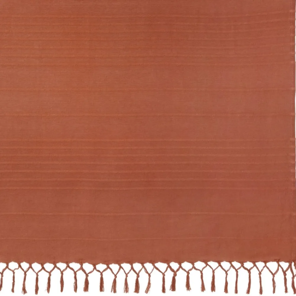 Narzuta na łóżko Anjali 230 x 250 cm pomarańczowy * Atmosphera Hot