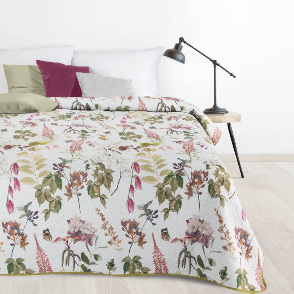 Narzuta ROSA 170x210 kwiaty gałązki * EUROFIRANY B.B. Choczyńscy Sp.J. Discount