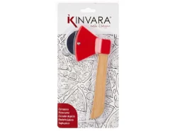 Nóż do pizzy z bambusową rączką siekiera * KINVARA Outlet