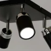Nowoczesna lampa czarno złota Reno x3 * Luminex Hot