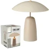 Nowoczesna lampa stołowa beżowa 39 cm * H&S Decoration Best