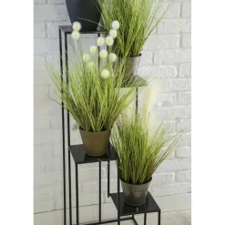 Nowoczesny kwietnik stojak czarny 110 cm LOFT