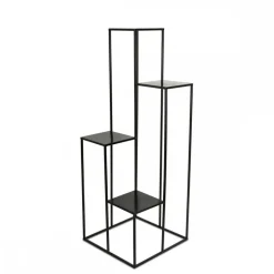 Nowoczesny kwietnik stojak czarny 110 cm LOFT