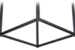 Nowoczesny kwietnik stojący 40 cm czarny LOFT