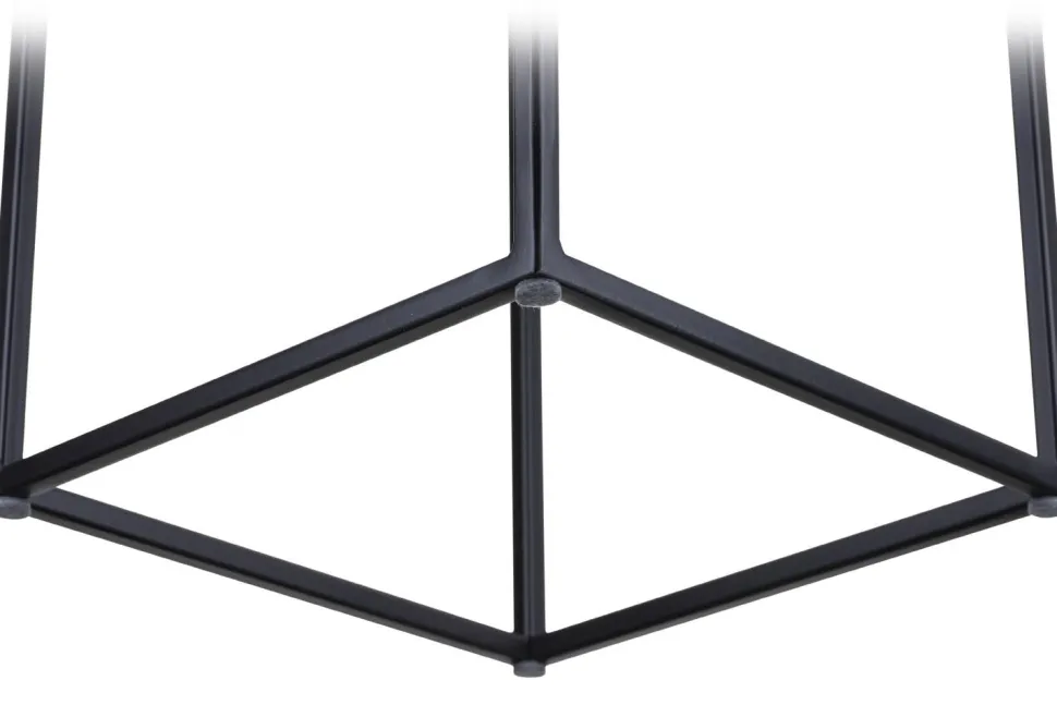 Nowoczesny kwietnik stojący 40 cm czarny LOFT