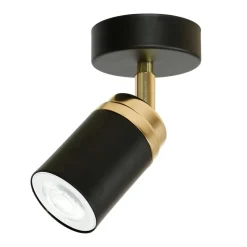 Nowoczesny plafon czarny lampa spot Reno