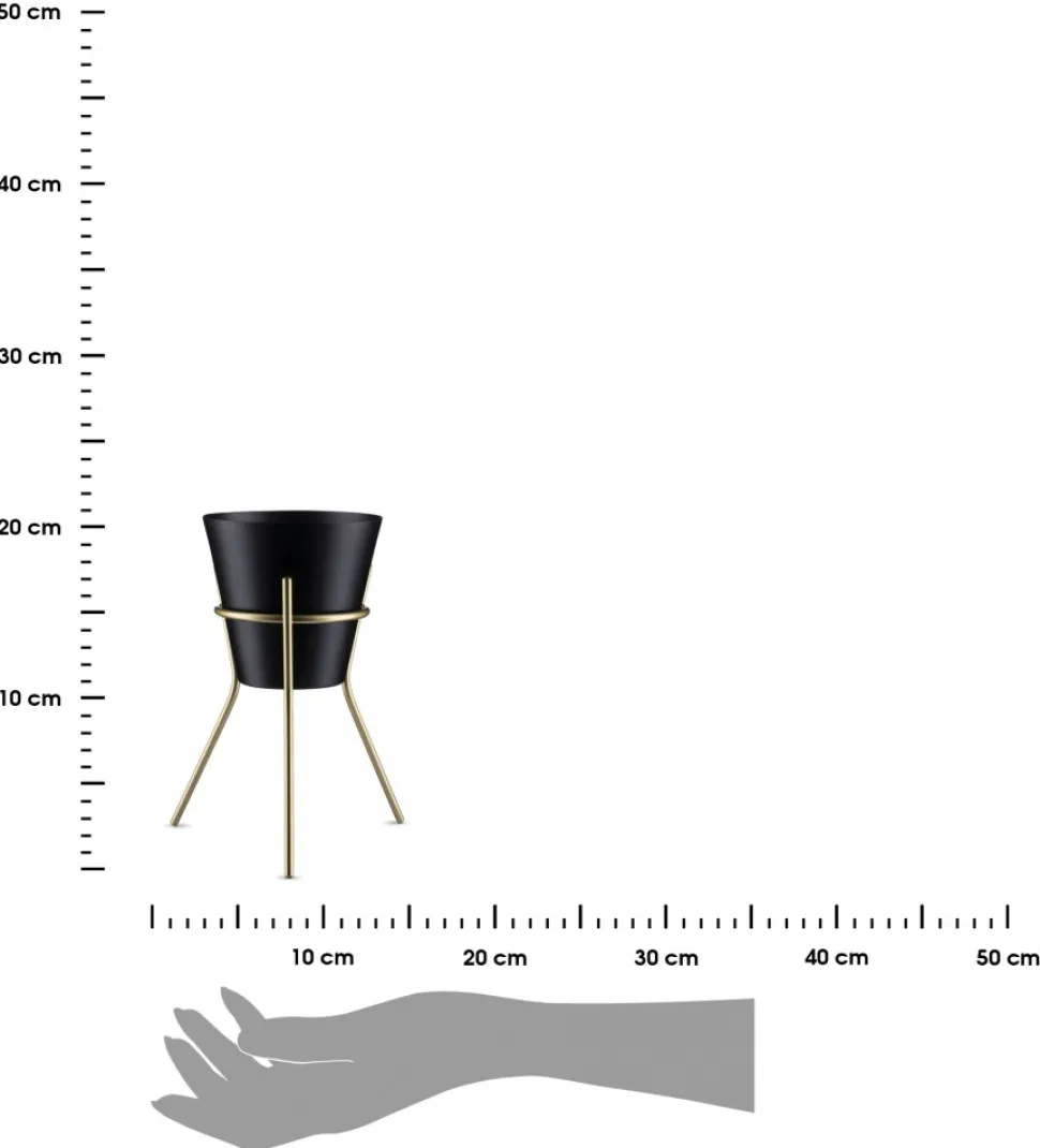 Nowoczesny stojak kwietnik 20 cm LOFT
