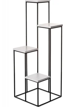 Nowoczesny kwietnik czarno biały 110 cm LOFT * HowHomely Hot