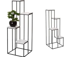 Nowoczesny kwietnik czarno biały 110 cm LOFT * HowHomely Hot