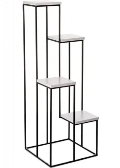Nowoczesny kwietnik czarno biały 110 cm LOFT * HowHomely Hot