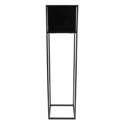 Nowoczesny kwietnik stojak czarny 90 cm LOFT * HowHomely Best