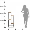 Nowoczesny kwietnik stojak 110 cm czarny LOFT * HowHomely Hot