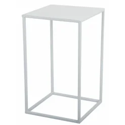 Nowoczesny kwietnik stojący 40 cm biały GLAM * HowHomely