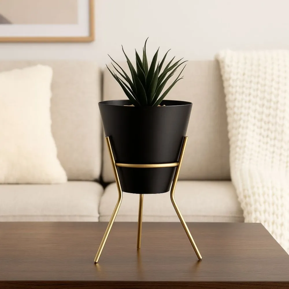 Nowoczesny stojak kwietnik 24 cm LOFT * HowHomely Best